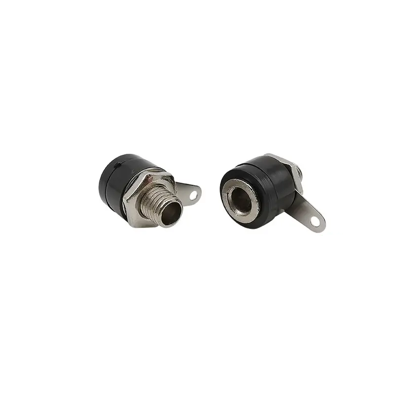 705-427 Jack Banana Hembra Chico Color Negro 4mm