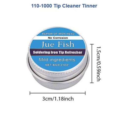 110-1000 Restaurador Renovador Tinner para Puntas de Cautín, Tip Cleaner