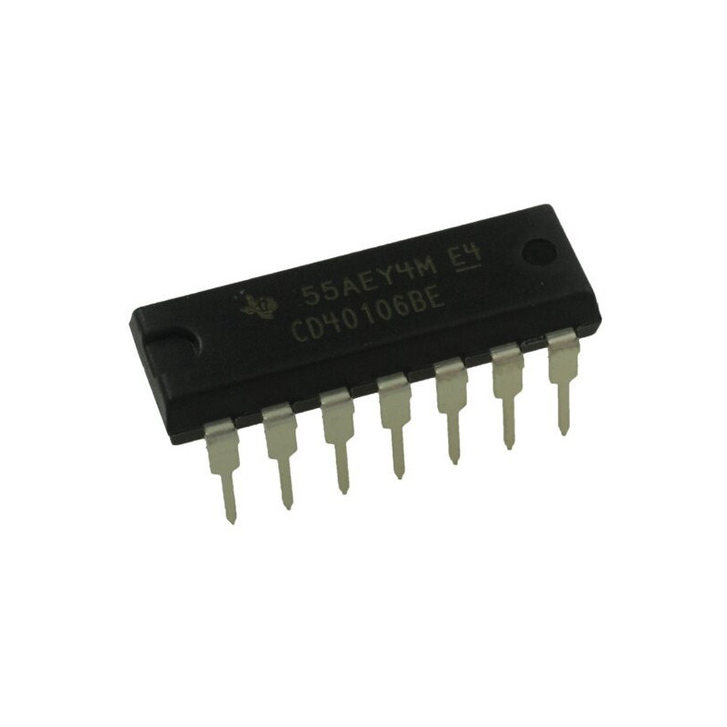 CD40106BE Inversor HEX Schmitt Trigger