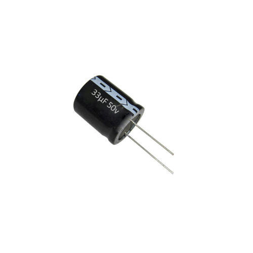 CE-33-50V Capacitor Electrolítico 33uF 50V 105C