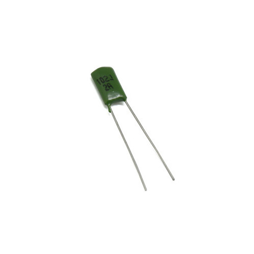 CP-.001-100V Capacitor de Poliester .001uF 100V -102-