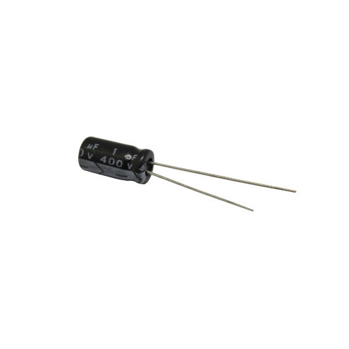 CE-1-400V Capacitor Electrolítico 1uF 400V 105C