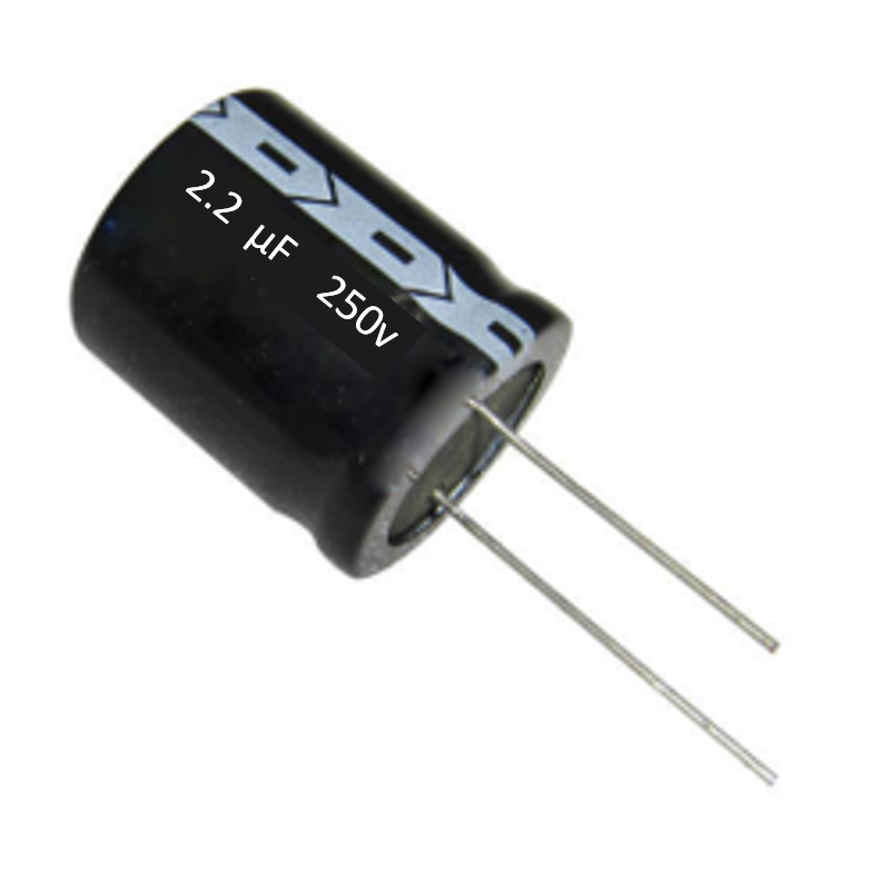 CE-2.2-250V Capacitor Electrolítico