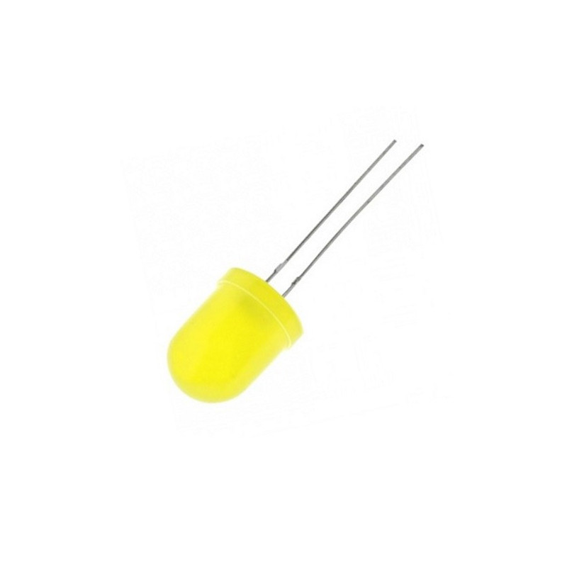 LD10-AMA-D Led 10mm Amarillo Difuso