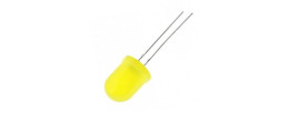LD10-AMA-D Led 10mm Amarillo Difuso