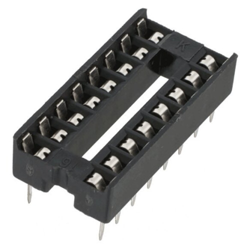 B16P Base Holder Socket para Circuito Integrado de 16 Pines DIP