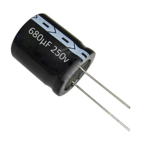 CE-680-250V Capacitor Electrolítico 680uF 250V 105C