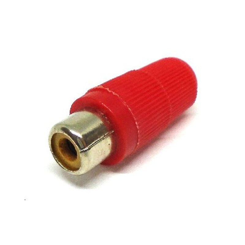 705-490 Jack RCA Hembra Rojo