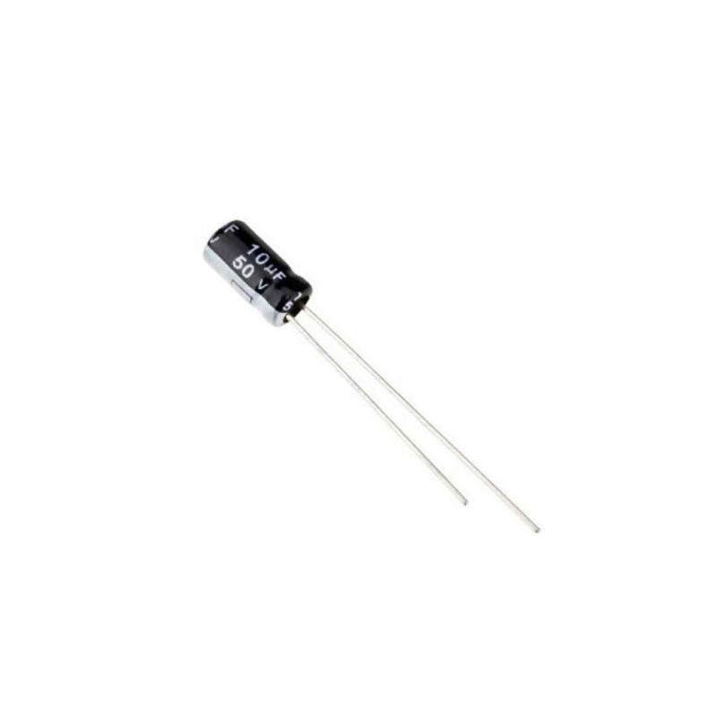 CE-10-50V Capacitor Electrolítico 10uF 50V 105C