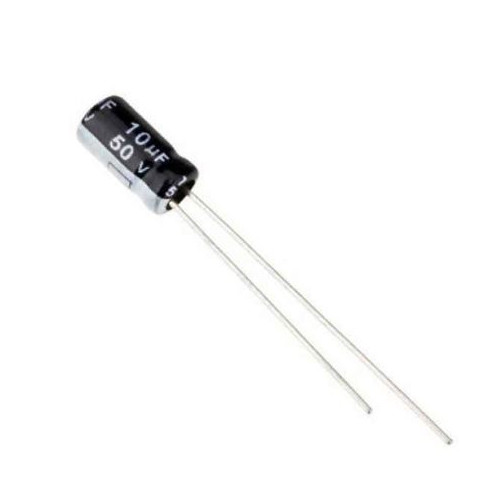 CE-10-50V Capacitor Electrolítico 10uF 50V 105C