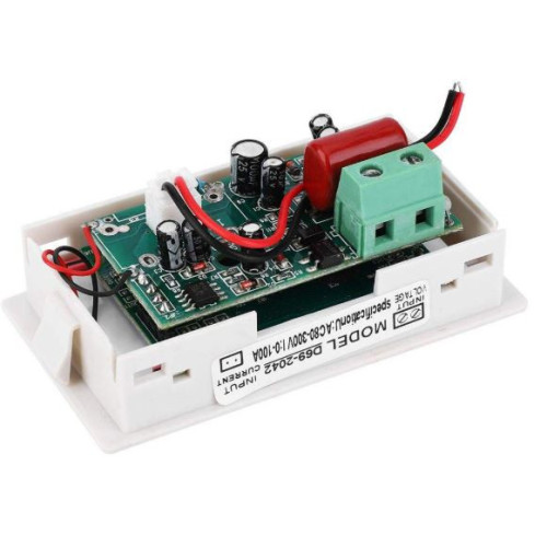 XS-579 Voltímetro Y Amperímetro Digital 80 a 300V 100A AC, Corriente Alterna D69-2042