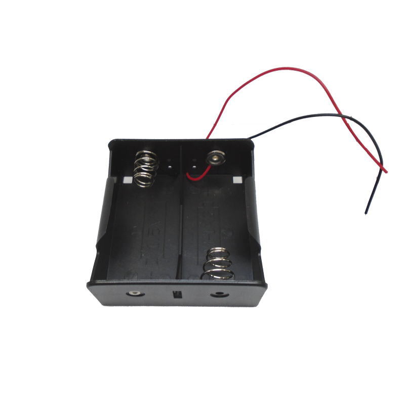 660-325 Portapila con Cable para 2 Baterias D