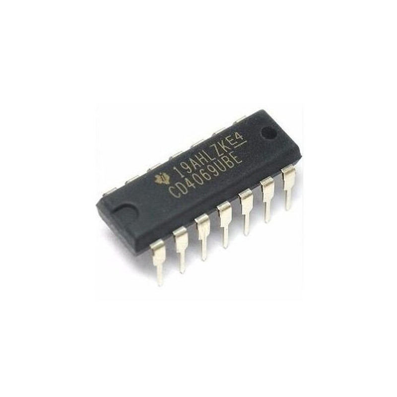 CD4069UBE Inversor CMOS