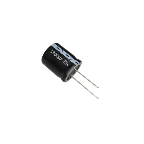 CE-3300-25V Capacitor Electrolítico