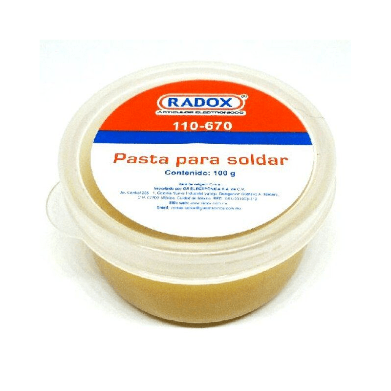 110-670 Pasta para Soldar 100Gr con Flux