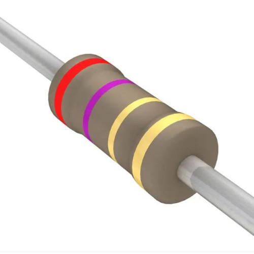 R2E7-1-2 Resistencia de Carbón 2.7 ohms 1/2 Watt