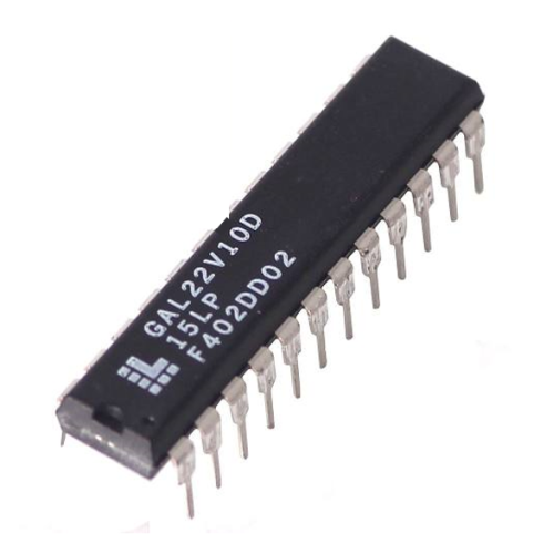 5 Stück GAL22V10D-15LP – DIP24, GAL22V10D-15LPI, Programmierbare Logik-ICs
