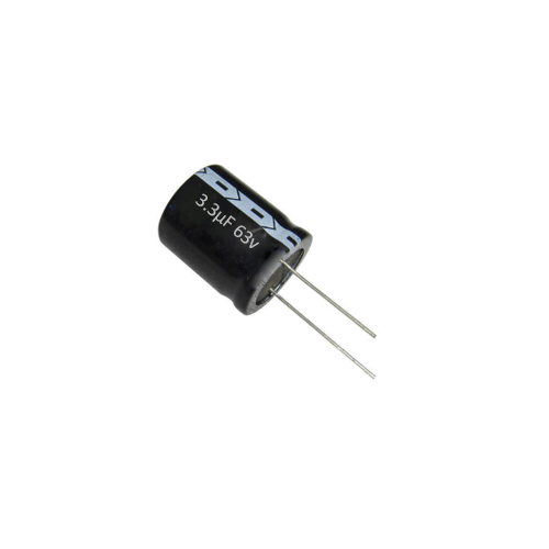 CE-3.3-63V Capacitor Electrolítico