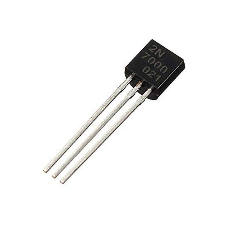 2N7000 Transistor MOSFET Canal N 60V 200mA TO-92-3