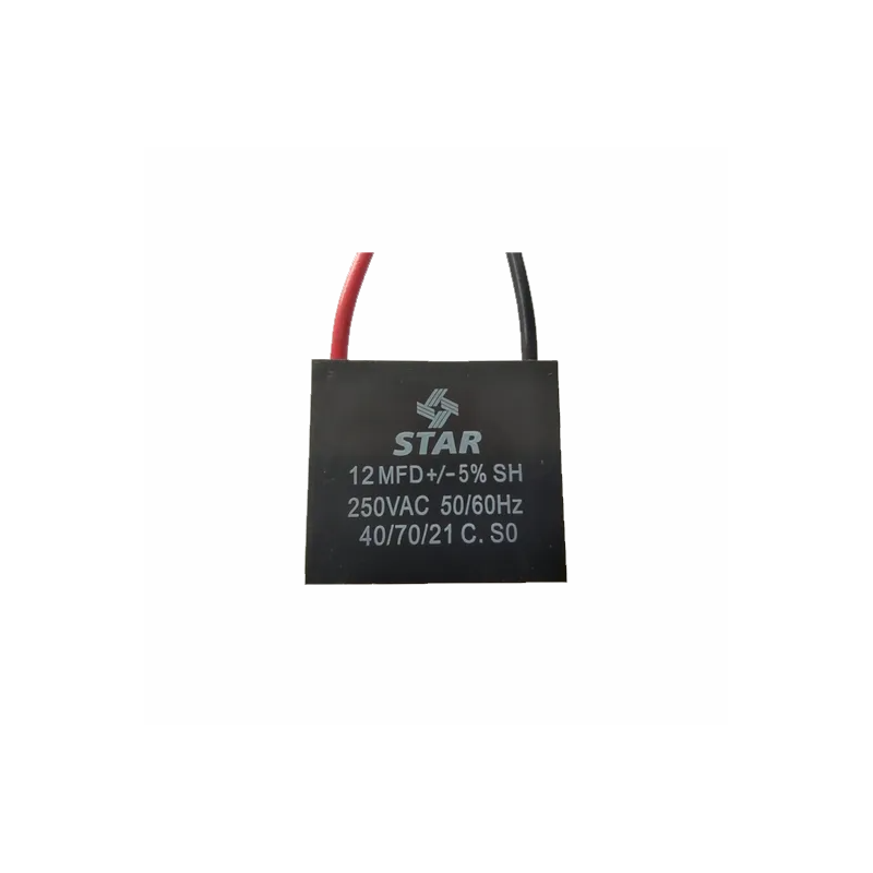 SV-12 Capacitor para Ventilador 12MF 210V  50-60Hz