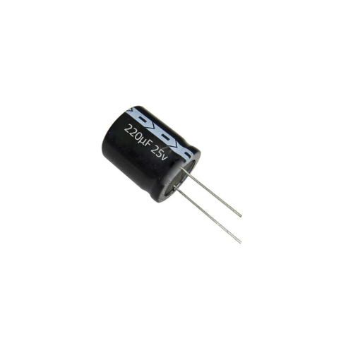 CE-220-25V Capacitor Electrolítico 220uF 25V 105C