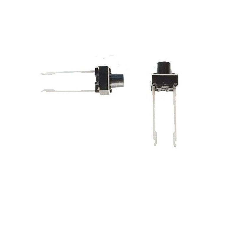 835-745 Mini Switch Cuadrado Chico 2 Patas Boton 2mm F12