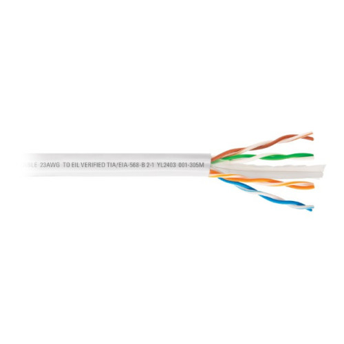 080-580-C6-BLC Cable UTP Categoría CAT6 para RED Ethernet