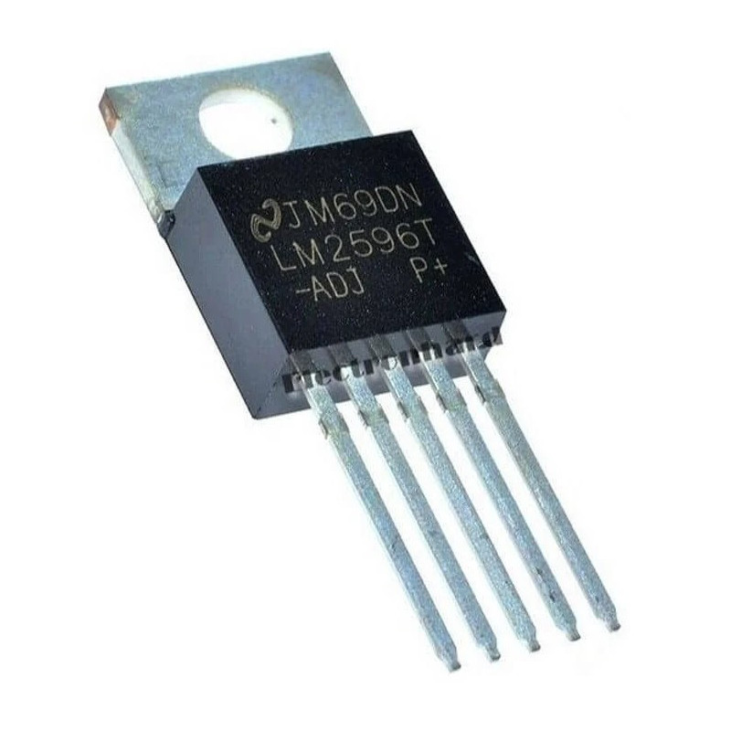 LM2596T-ADJ Regulador de Voltaje STEP DOWN 1.2 - 37V 3A TO-220-5