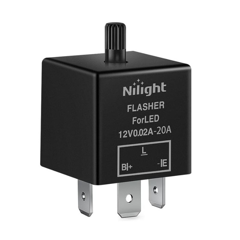 CF13-JL-02 Relevador para Intermitentes Flasher 12V 20A 3 Pines
