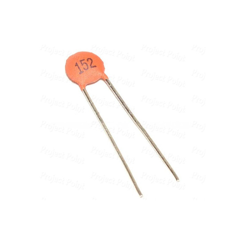 CC-.0015-100V Capacitor Cerámico 0.0015uF 1.5nF 100V -152- D152K25Y5PH63L2R