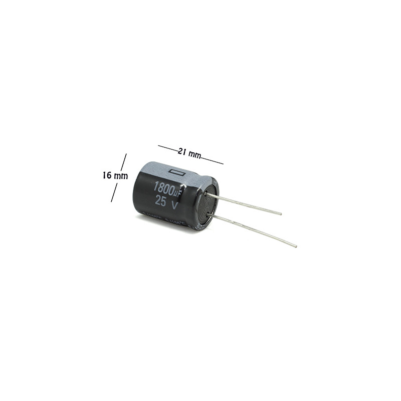 CE-1800-25V Capacitor Electrolítico 1800uF 25V 105C