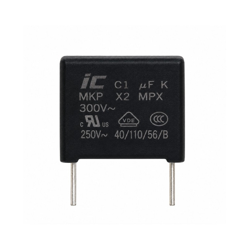 CP-.1-275V Capacitor de Seguridad MKP X2 0.1uF 100nF 275VAC 104MKP275KC -104-